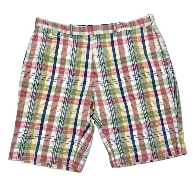 ڸ/USED Polo by Ralph Lauren Check Shorts ݥ ե å 硼 W36 ޥɥ饹å