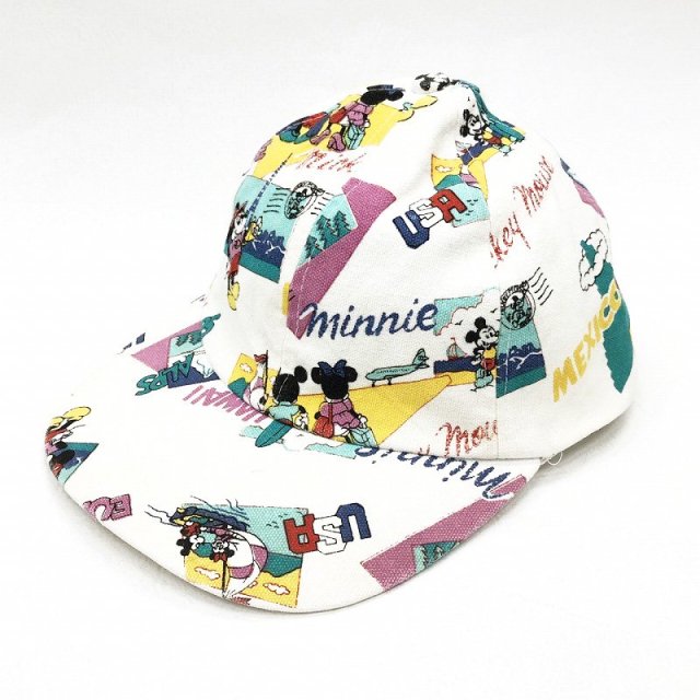 ڸ/USED Disney Mickey Mouse&Minnie Mouse Snapback Cap ǥˡ ߥåޥ&ߥˡޥ ʥåץХå å  ˹