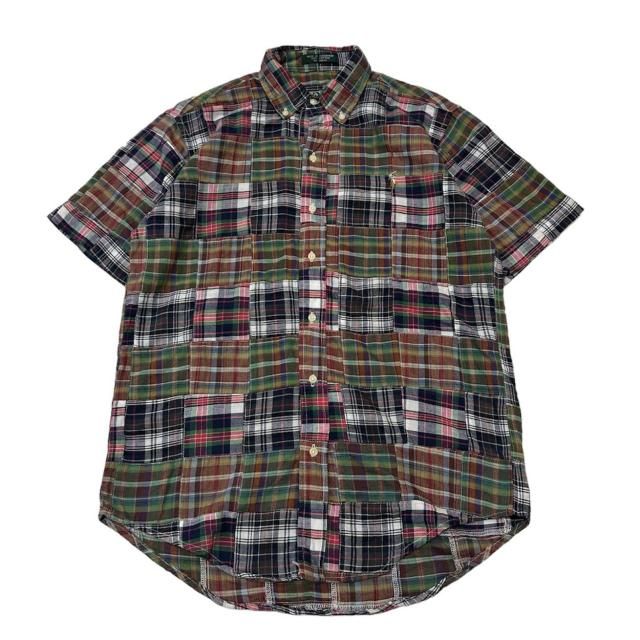 USED 80's Ralph Lauren Patch Work S/S Shirts 
