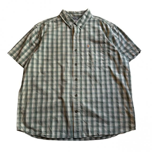 USEDCarhartt S/S RELAXED FIT Check Shirts 