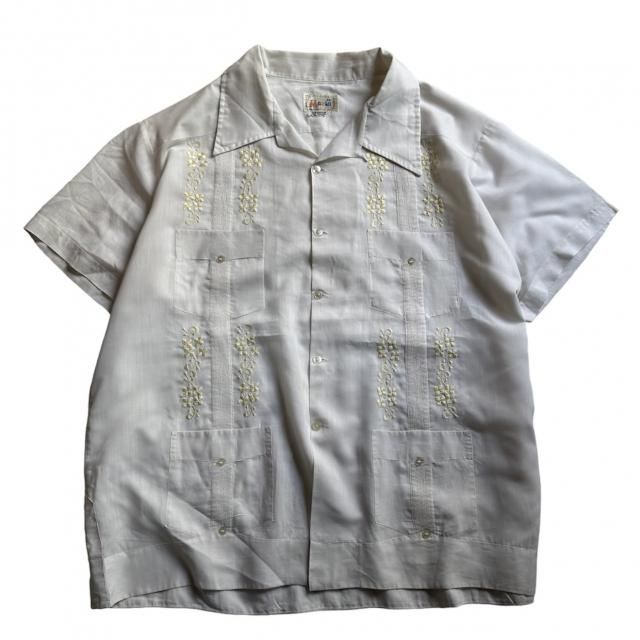 ڸ/USED Mario S/S Cuba Shirts 