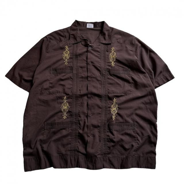 ڸ/USED  S/S Cuba Shirts 