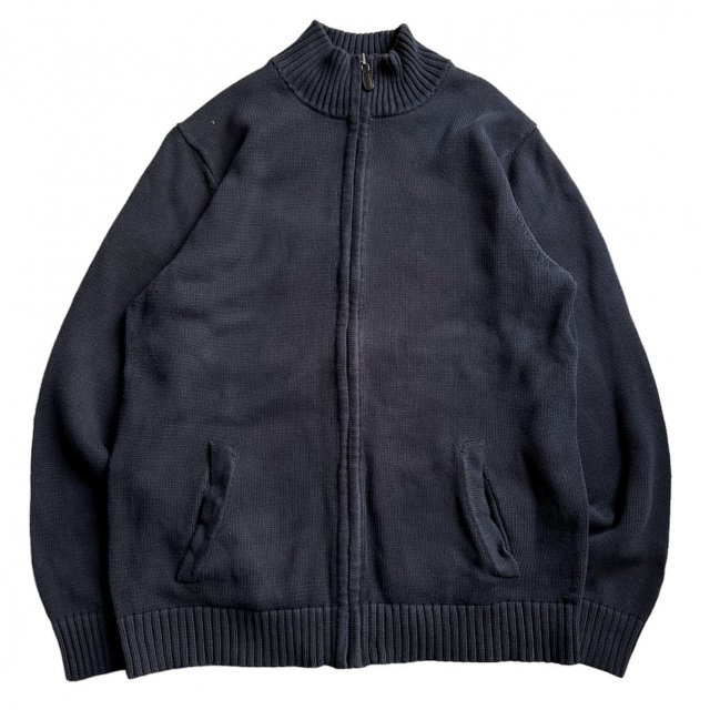 ڸ/USEDL.L.Bean Driver's Cotton zip Knit