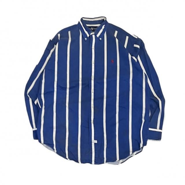 ڸ/USED Ralph Lauren Stripe L/S Shirts