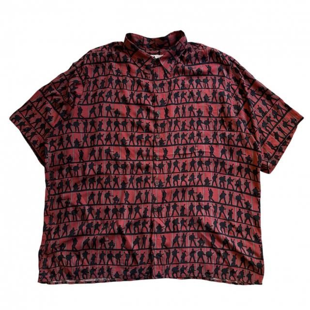 90's Reyn Spooner Elvis Presley Aloha S/S Shirt Elvis Pattern