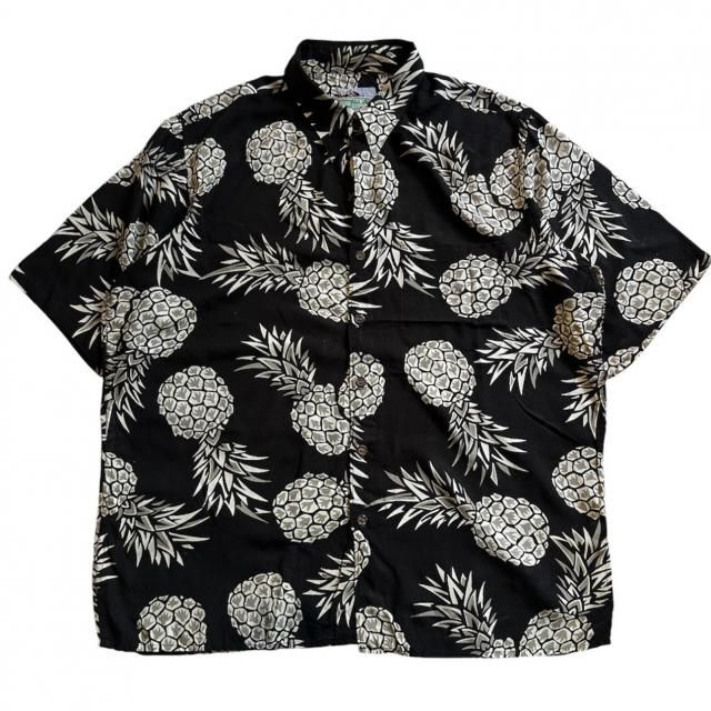 80's Reyn Spooner Aloha S/S Shirt Painappuru Pattern