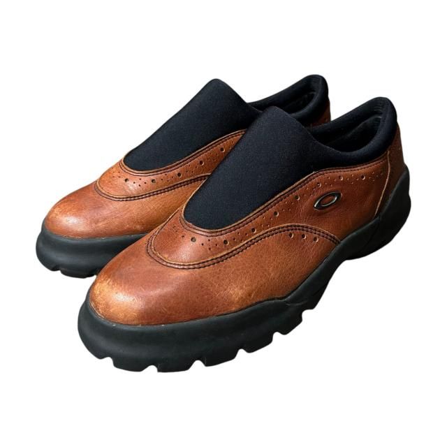 ڸ/USEDOakley Flesh Factory Team Brown Black Leather