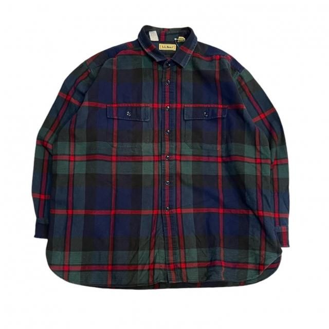 90's L.L.Bean CHAMOIS CLOTH L/S SHIRT