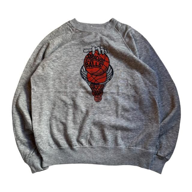 80's SYRACUSE Has The Balls Raglan Sweat