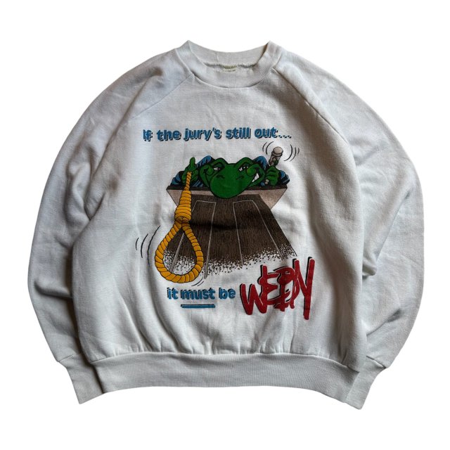 70's80's Health Knit ''it must be WEBY'' 'Raglan Sweat 