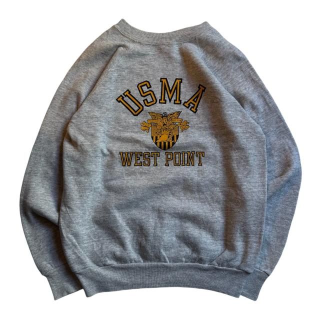 70's80's MADE IN USA ARTEX ''USMA'' 'Raglan Sweat 