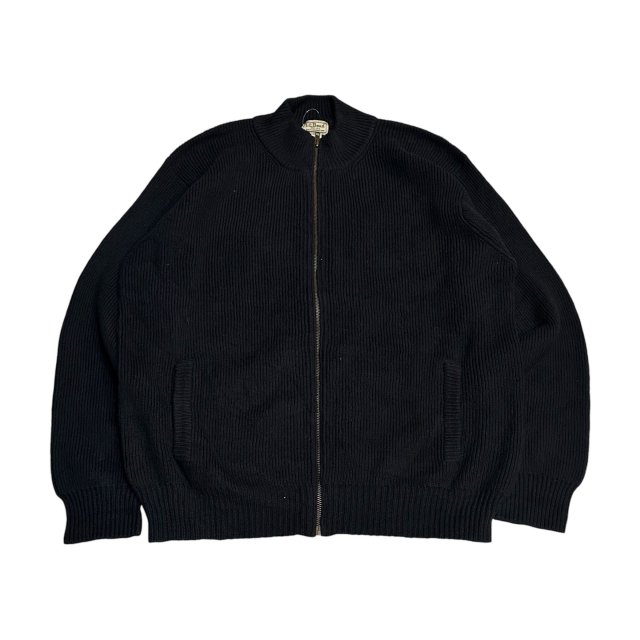 L.L.Bean Driver's Cotton zip Knit