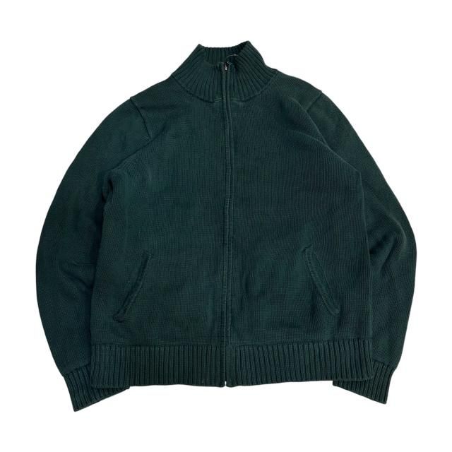 L.L.Bean Driver's Cotton zip Knit