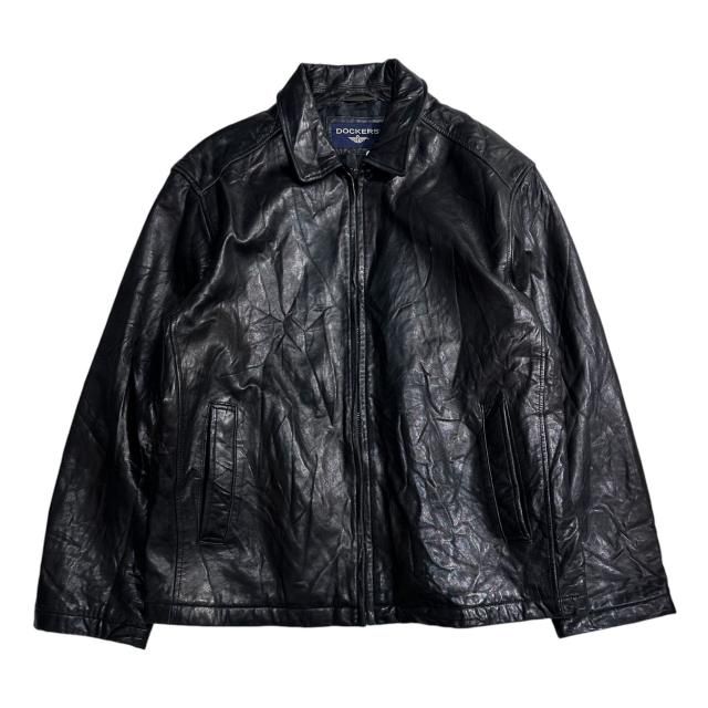 DOCKERS Sports Leather Jacket