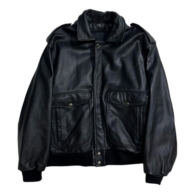 Konely Cuir MERSMONTAGNES A-2 Type Leather Jacket