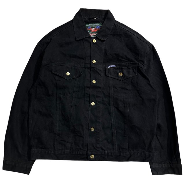 <img class='new_mark_img1' src='https://img.shop-pro.jp/img/new/icons1.gif' style='border:none;display:inline;margin:0px;padding:0px;width:auto;' />BUGJO Black Denim Jacket 