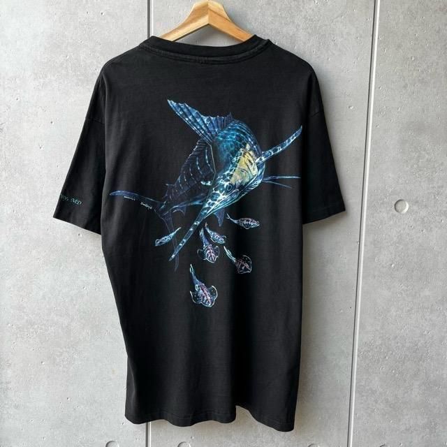 90's Swordfish Pocket T Shirts MADE IN U.S.A
