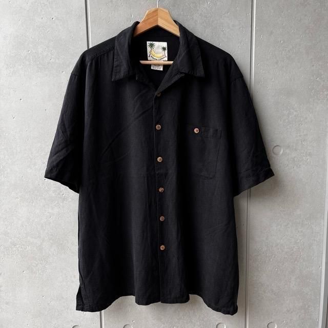 Banana Cabana SILK S/S Open Collar Shirt