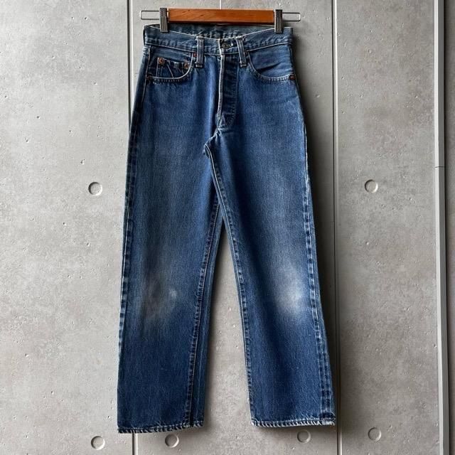 VINTAGE 80's Levi's 501 66 Denim Pants W25