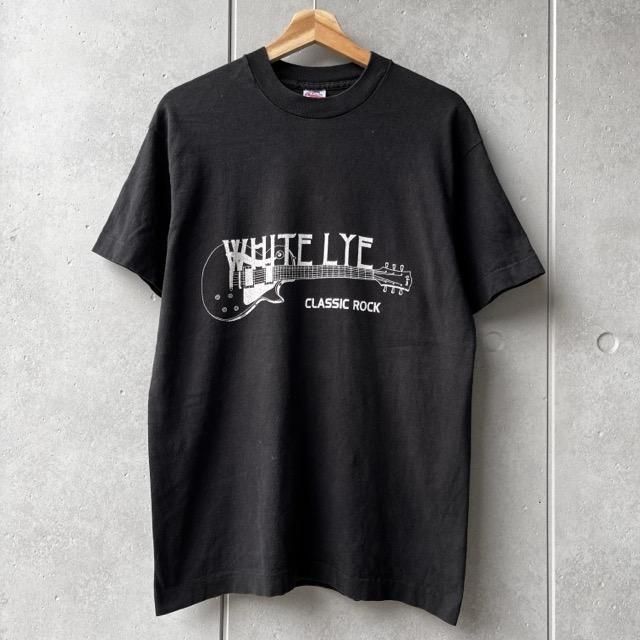 Gibson Les Paul S/S Print T Shirts Fruit of the Loom MADE IN U.S.A 