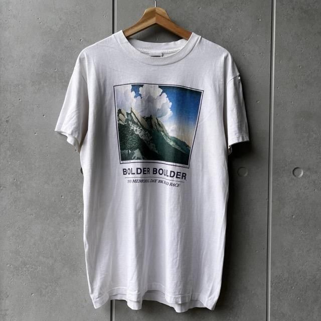 90's NIKE S/S Print T Shirts MADE IN U.S.A