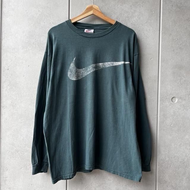 NIKE L/S Print T Shirts MADE IN U.S.A