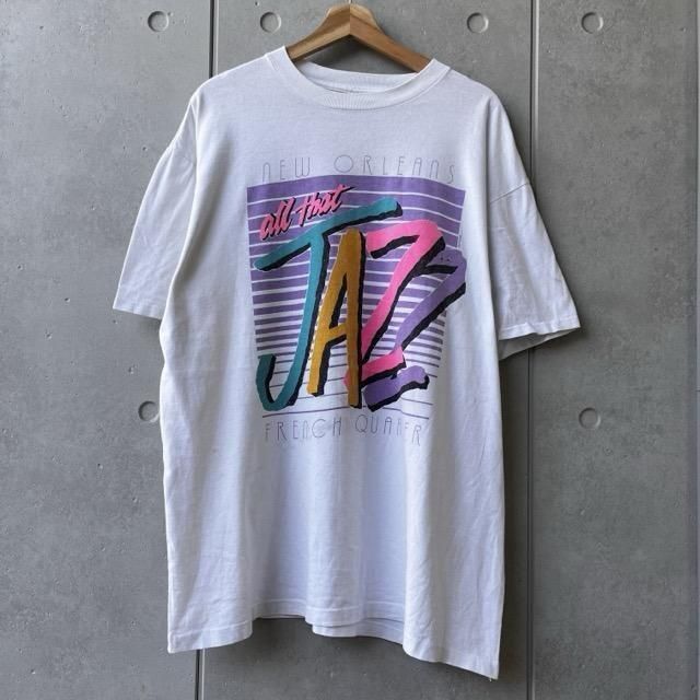 New Orleans Jazz Print S/S T Shirts MADE IN U.S.A