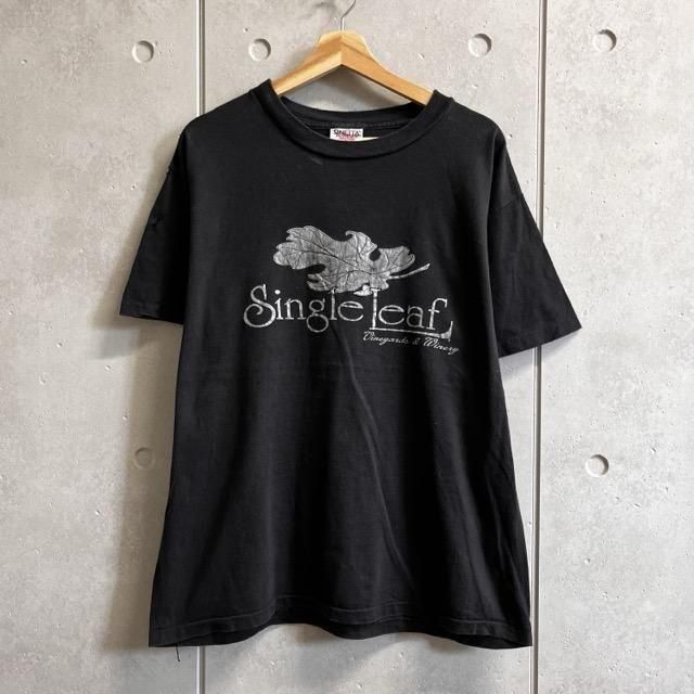 Single Leaf Print S/S T Shirts MADE IN U.S.A