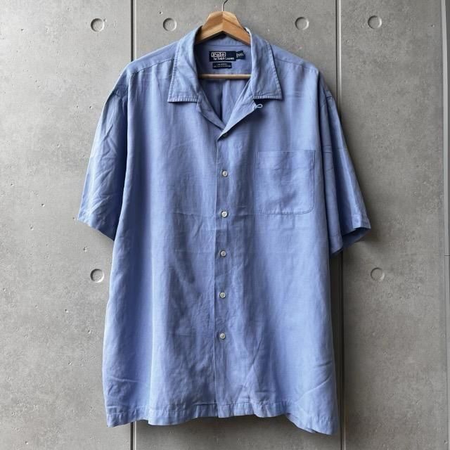 Polo by Ralph Lauren CALDWELL S/S Silk Open Collar Shirts