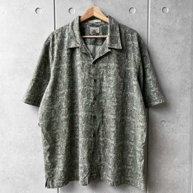 L.L.Bean S/S Open Collar Print Shirts