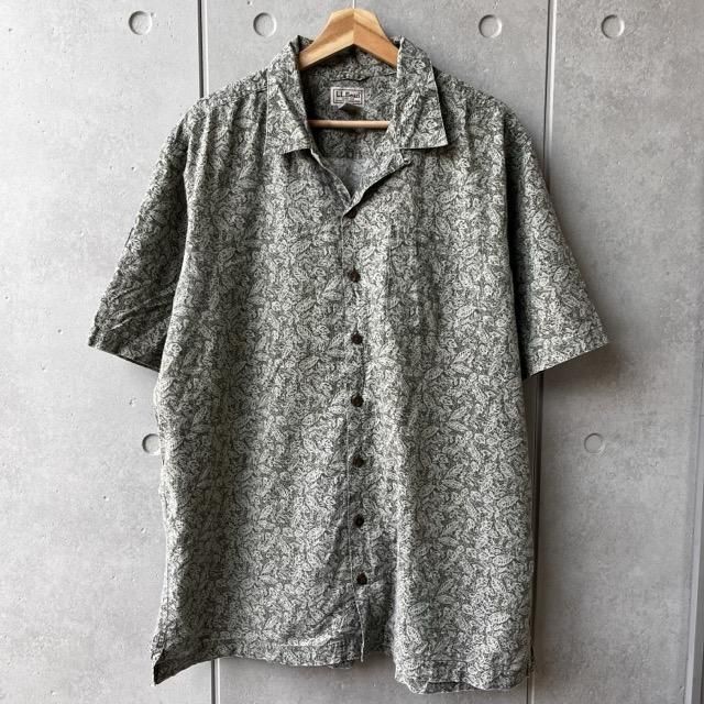 L.L.Bean S/S Open Collar Print Shirts