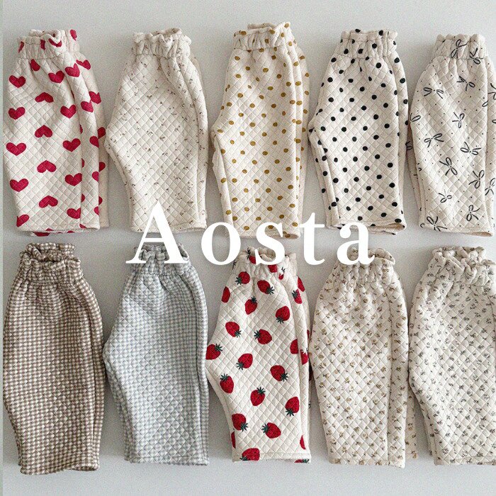 ͽ/46֤ͽ AOSTA  24ʪ  ȥѥ Quilted pants