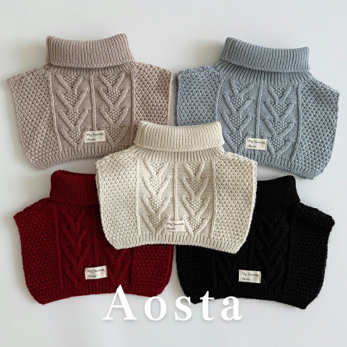 ͽ/46֤ͽ AOSTA  24ʪ  ˥åȥͥåޡ knit neck Warmer