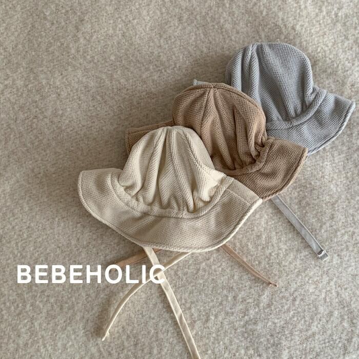 【予約商品/4〜6週間で入荷予定】 ベベホリック 25冬物 マリバンガージハット 出産祝い コットン くすみカラー