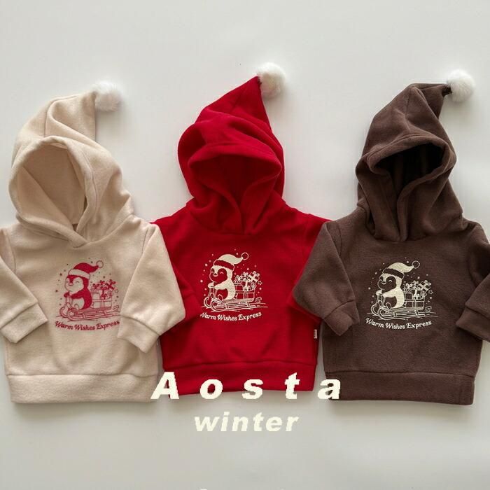 ޤĤ ͽ/46֤ͽ AOSTA  25ʪ  󥿡ڥ󥮥աǥ Winter penguin Hoodie ꥹޥꥢƥ