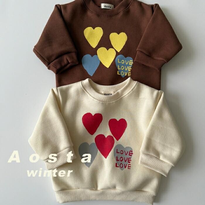 ޤĤ ͽ/46֤ͽ AOSTA  25ʪ  ϡȥåȥ Heart sweatshirt