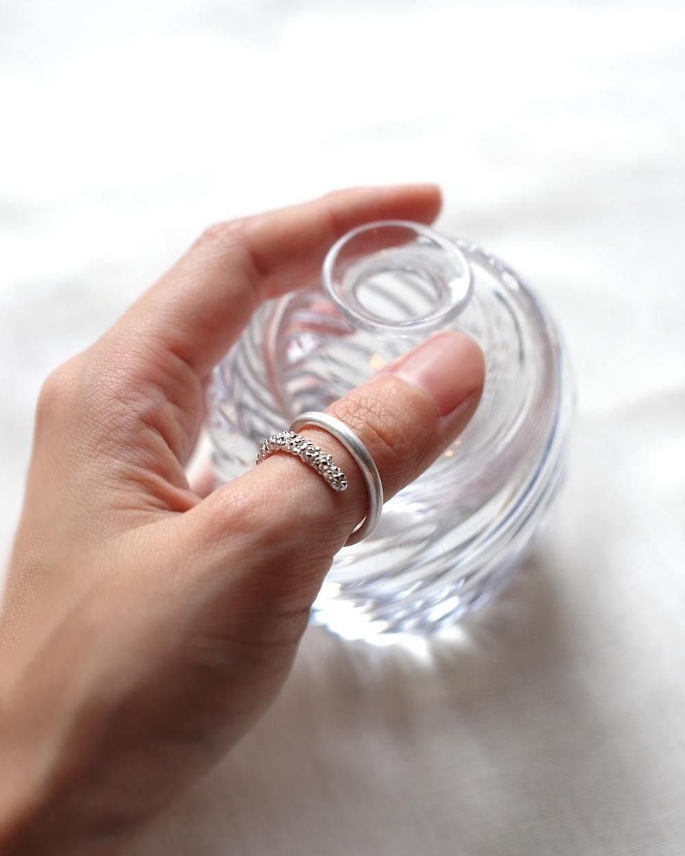 mesh grain(ring) - K.KAJU(ケイ・カジュ)