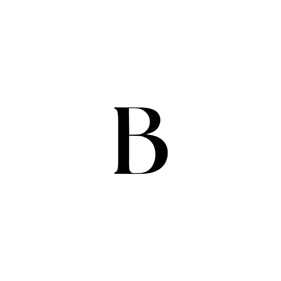 B