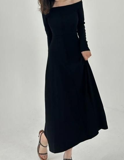 OFFSHOULDER ONEPIECE - B