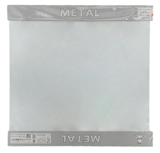 カラー　トタン　ホワイト　半切　0.27×455×455(mm)　K7571