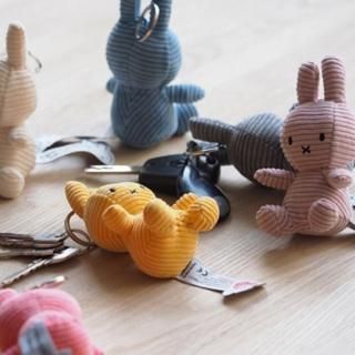 Miffy CorduroyKeychain 10cm