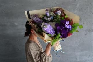 violet bouquet
