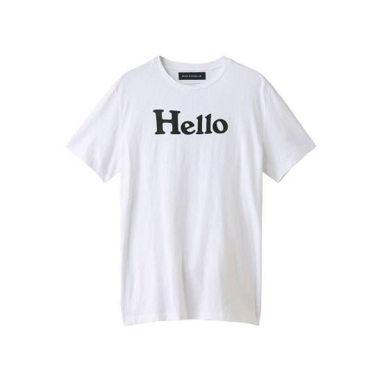 madisonblue  マディソンブルー　Hello ロゴTシャツ