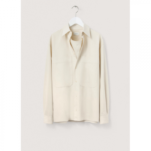 LEMAIRE 【ルメール】 BLOUSE SHIRT TOP ALMOND MILK (M 213 TO128 LF641)