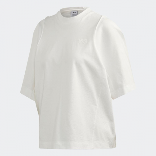 Y-3【ワイスリー】 W CLASSIC TAILORED SS TEE WHITE  (GK4467)