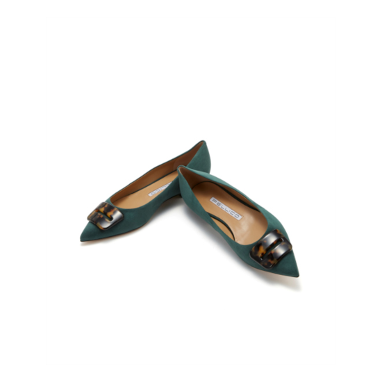 PELLICO 【ペリーコ】 ANIMA アネッリフィッビア 1.0cm パンプス SEA GREEN(0036)