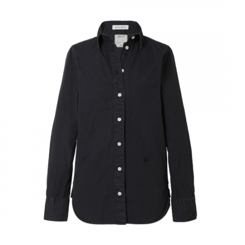 MADISONBLUEڥޥǥ֥롼 MADAME WASHED OUT SHIRT BLACK (MB999-5104)