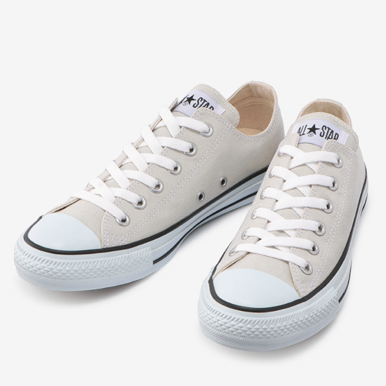 CONVERSE 【コンバース】 CANVAS ALL STAR COLORS OX ライトグレー（COLORS OX）