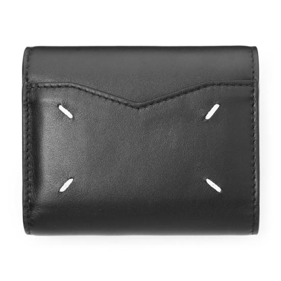 Maison Margiela 【メゾン マルジェラ】 3つ折り財布 BLACK (S56UI0136 