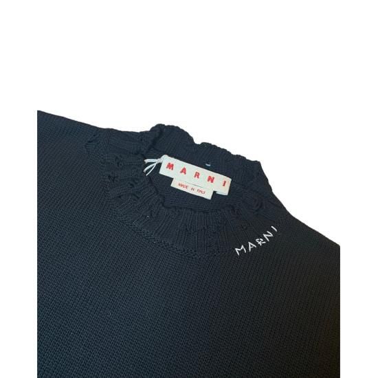 MARNI (マルニ) ダメージコットンニット (GCMG0210A0UFC652)